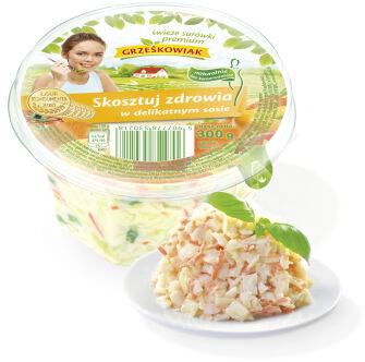 Surówka z porem w delikatnym sosie 300g