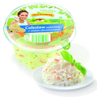 Coleslaw wykwintny z sosem chrzanowym 300g